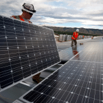 solar panel installation