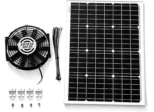 Solar Roof Vents: Are They Worth It? 6 Amtrak 50W Solar Attic Fan