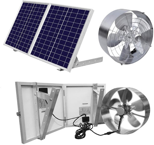 Solar Roof Vents: Are They Worth It? 2 ECO-WORTHY 25W